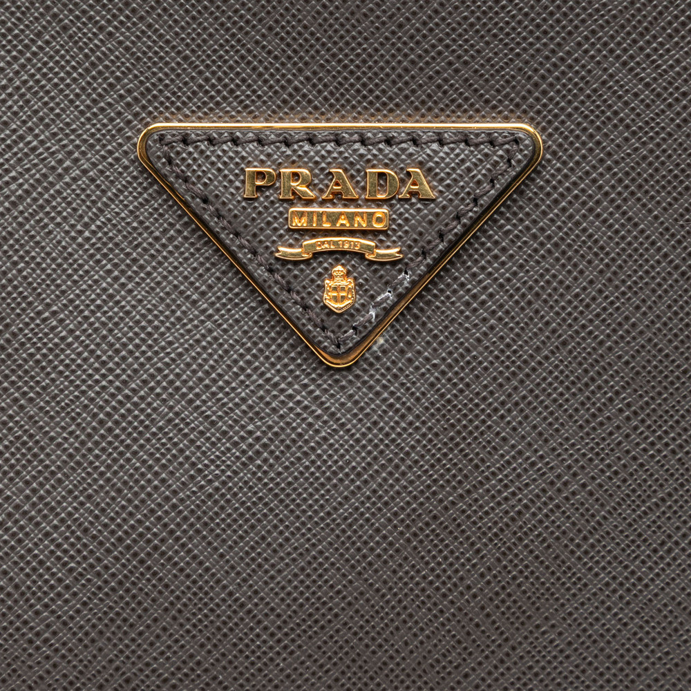 Pre-Loved Prada Large Saffiano Lux Promenade Satchel - Picture 5 of 6